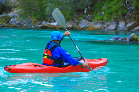 ...kayaking....の写真素材