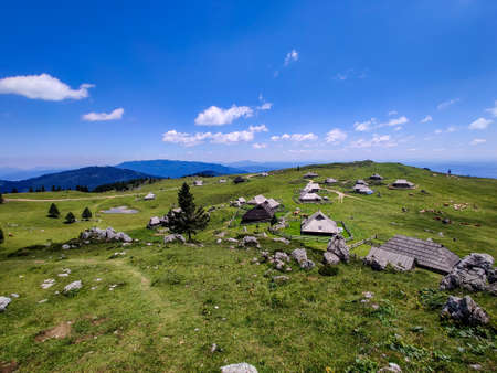 Scenes of Slovenia, Velika Planinaの写真素材