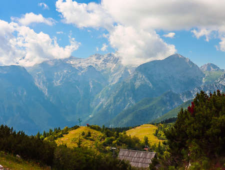Scenes of Slovenia, Velika Planinaの写真素材