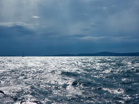 Peaceful marine scenes from Croatiaの写真素材