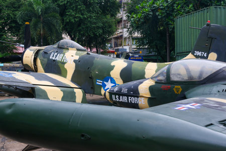 Air Force Museum in Kuala Lumpur, Malaysia.の写真素材