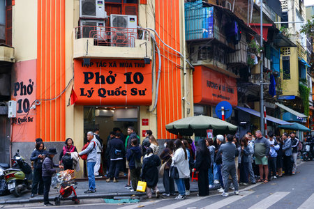 The shopping street in Hong Kong, China