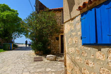 Old town of Zadar, Dalmatia, Croatia.の写真素材