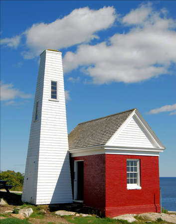 Pemaquid Bell Tower near Bristol, Maineのeditorial素材