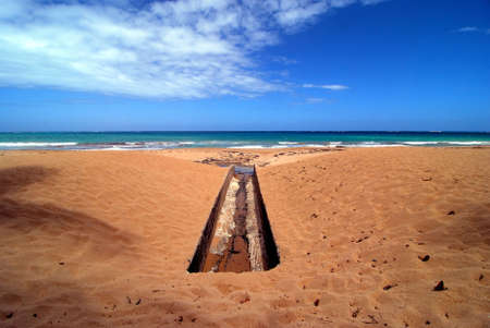 Beach at San Juanの写真素材