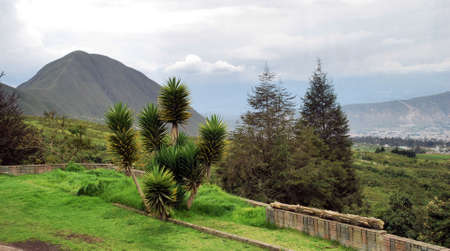 Views of the mountains of  Ecuadorの写真素材