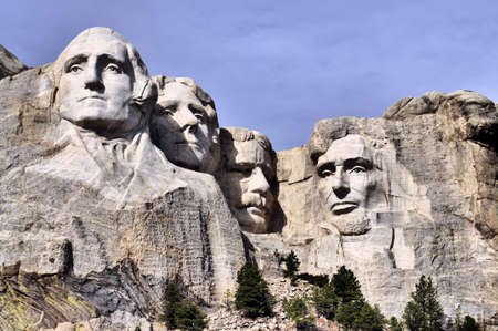 Mt Rushmore in the Black Hills of South Dakotaのeditorial素材