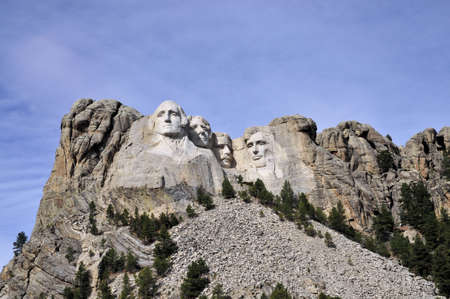 Mt Rushmore in the Black Hills of South Dakotaのeditorial素材