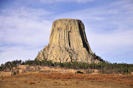 Devils Towerの写真素材