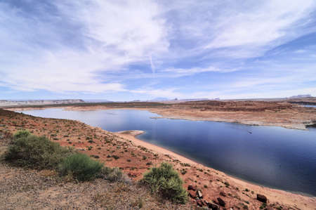 Lake Powell in Arizonaの写真素材