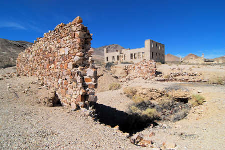 Ryholite ghost town in Nevadaの写真素材