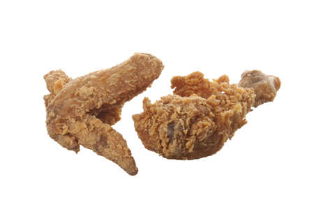 Fried Chicken Wing and Legの写真素材