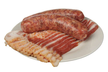 Bacon and Sausageの写真素材