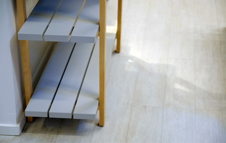 Wooden samples of different types of material.