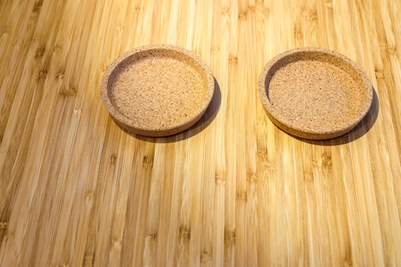 Bamboo Cutting Board Texture, Wooden Backgroundの写真素材