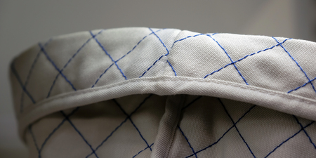 Packaging for clothes and hats. Large and small boxes. Packaging for hats. Quilted fabric. The...