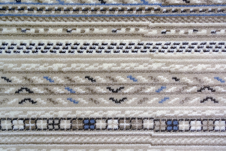 A quality carpet in macro photography top view with one fiber is distinguishable. Different color.の写真素材