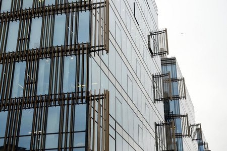 Windows of modern city business building skyscraper, background, texture