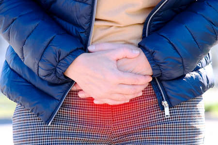 Cystitis of the bladder, inflammation of the female ovaries. Bladder in case of cystitis for...