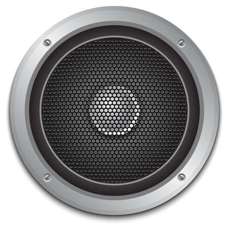Audio speaker icon, vectorのイラスト素材
