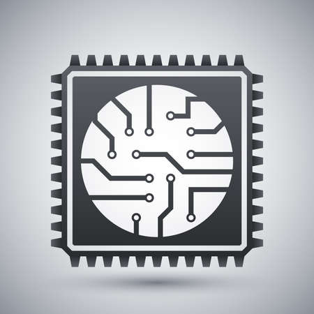 Vector processor iconのイラスト素材