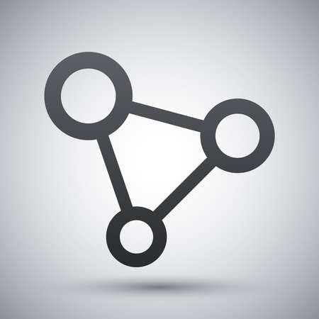 Vector concept network iconのイラスト素材