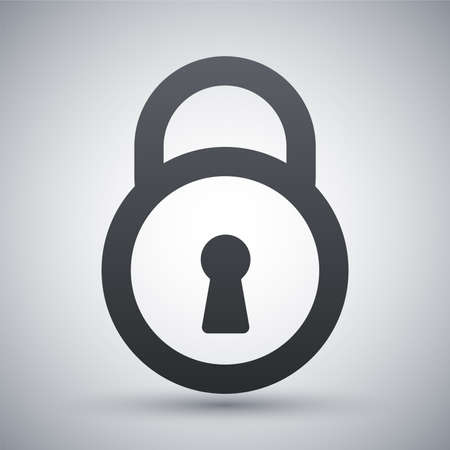 Vector padlock iconのイラスト素材