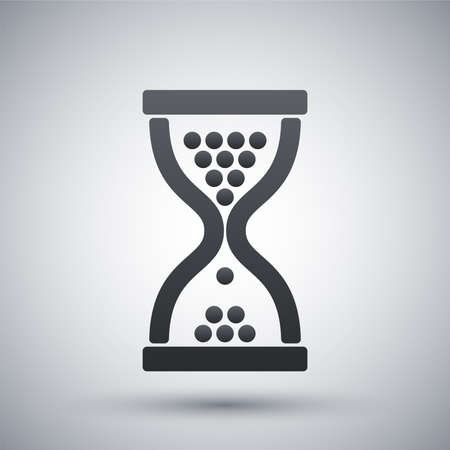 Vector hourglass iconのイラスト素材