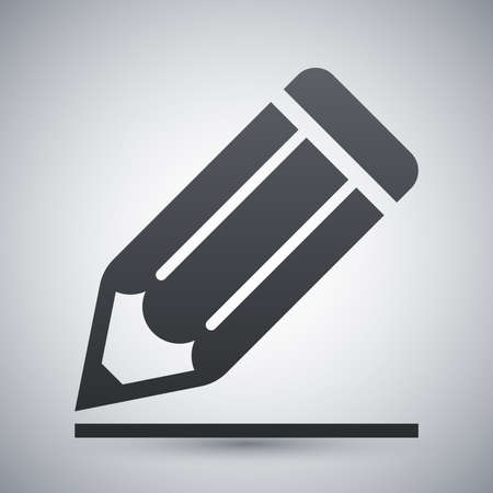 Pencil icon, vectorのイラスト素材