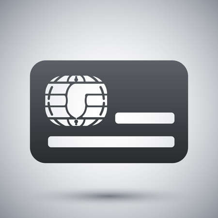 Credit card icon, stock vectorのイラスト素材