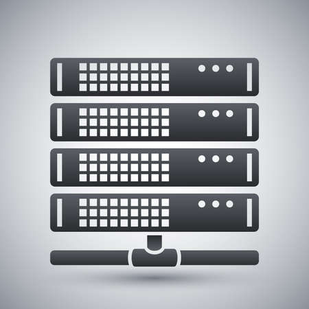 Vector server iconのイラスト素材