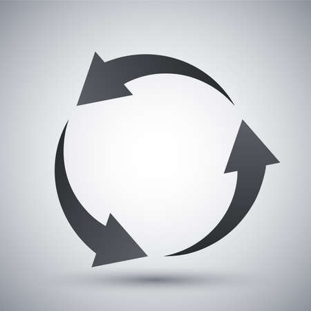 Vector recycle iconのイラスト素材