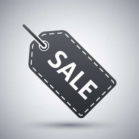 Vector sale tag or label iconのイラスト素材