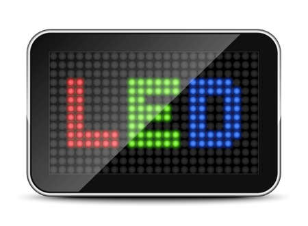 LED Screen Iconのイラスト素材