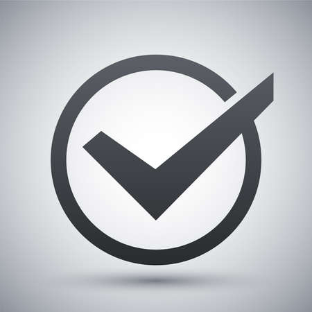 Vector tick iconのイラスト素材