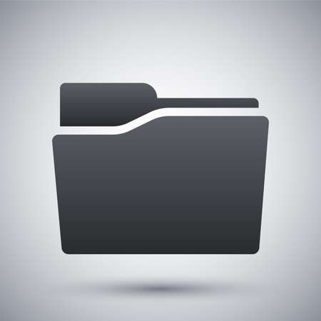 Vector folder iconのイラスト素材