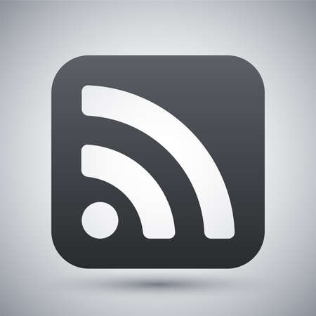 Vector RSS iconのイラスト素材