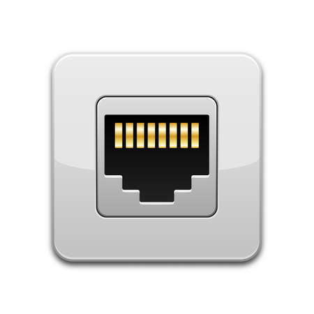 network socket iconのイラスト素材