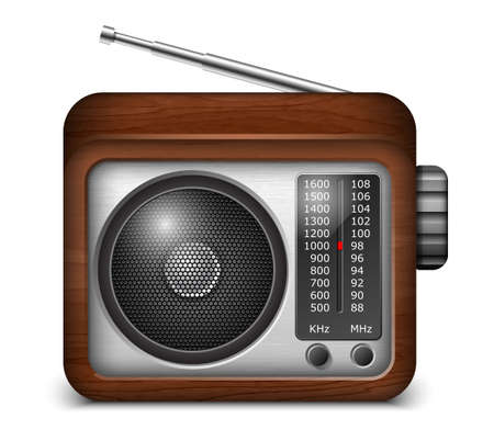 Radio app iconのイラスト素材