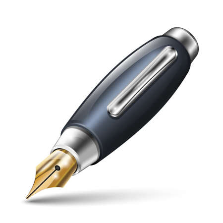Vector Fountain Pen Iconのイラスト素材
