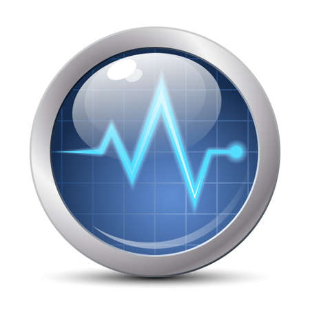 Vector diagnostic iconのイラスト素材