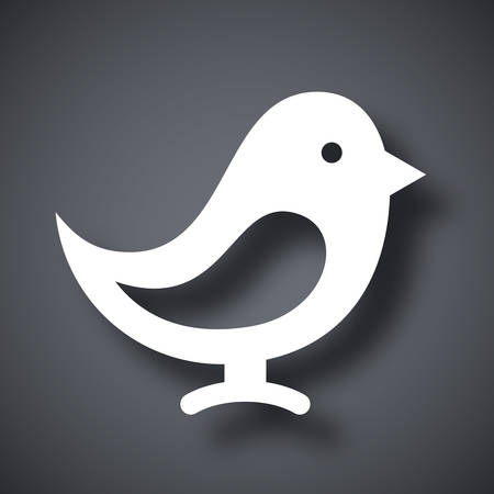 Vector bird iconのイラスト素材