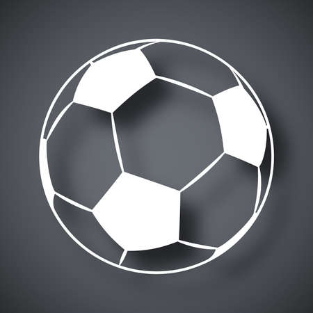 Vector football iconのイラスト素材