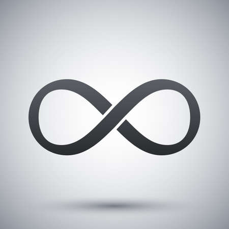 Vector infinity sign