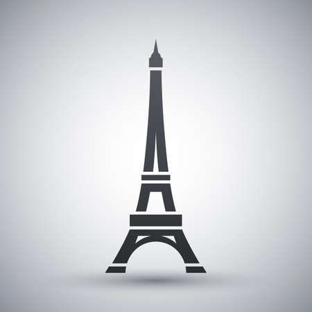 Vector Eiffel Tower Iconのイラスト素材
