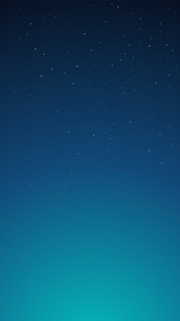 Night shining starry sky, space background with stars. Vector illustration.のイラスト素材