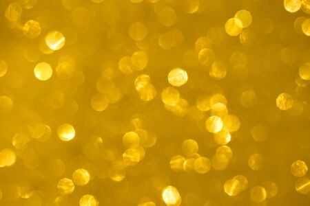 abstract golden bokeh texture for background