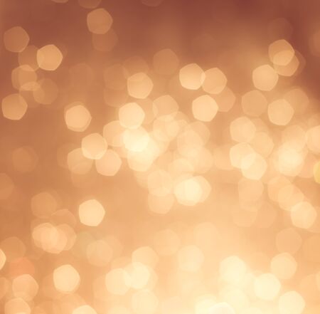 golden bokeh light background, fantasy styleの写真素材
