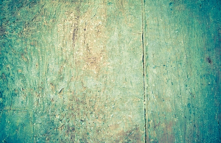 closeup of old wood planks texture background, with blue reflexの写真素材