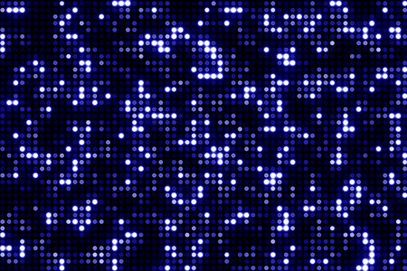 abstract blue gradient reflectors dot glitter and sparkles seamless loop, holiday happy new year disco party and nightclub background conceptの写真素材